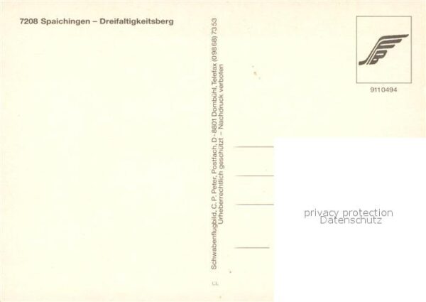 Spaichingen Dreifaltigkeitsberg Fliegeraufnahme – Bild 2