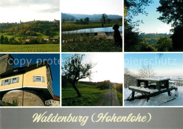 Waldenburg Wuerttemberg Landschaftspanorama Der Balkon Hohenloh