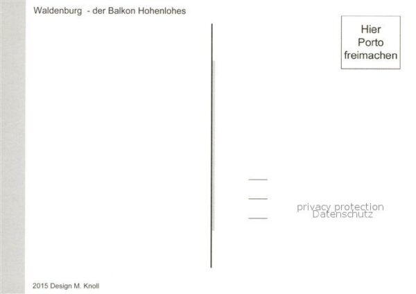 Waldenburg Wuerttemberg Landschaftspanorama Der Balkon Hohenloh – Bild 2