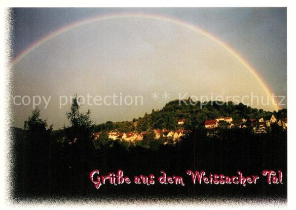 Ebersberg Rhoen Burg Ebersberg im Weissacher Tal Abends