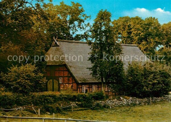 Lueneburger Heide Heidehaus
