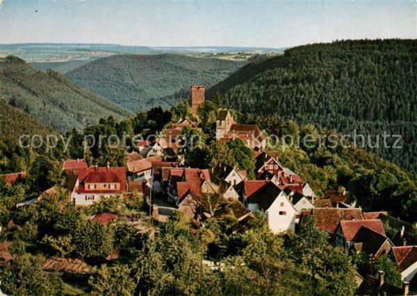 Zavelstein Panorama Kleinste Stadt Württembergs