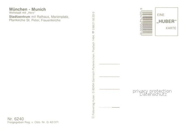 Muenchen Stadtzentrum Rathaus Marienplatz Pfarrk – Bild 2