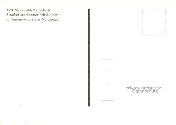 Wattenbach Kassel Landschaftspanorama Wälder – Bild 2