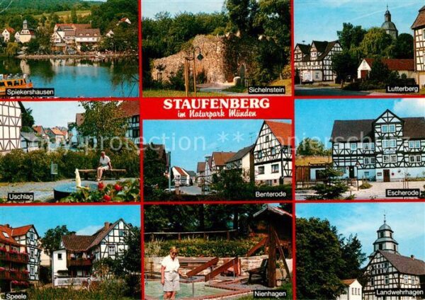 Staufenberg Niedersachsen Gemeinden im Naturpark Münden Kaufunger