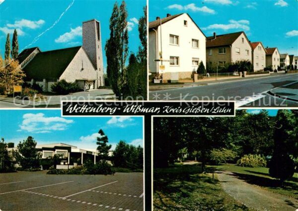 Wissmar Kirche Wohnsiedlung Parkanlagen