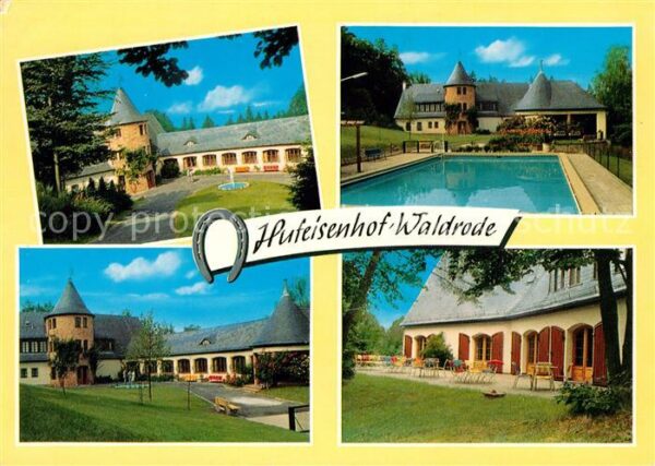 Waldrode Waldhotel Hufeisenhof Restaurant Terras