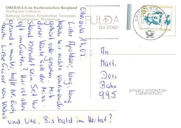 Oberaula Luftkurort im Kurhessischen Bergland Wa – Bild 2