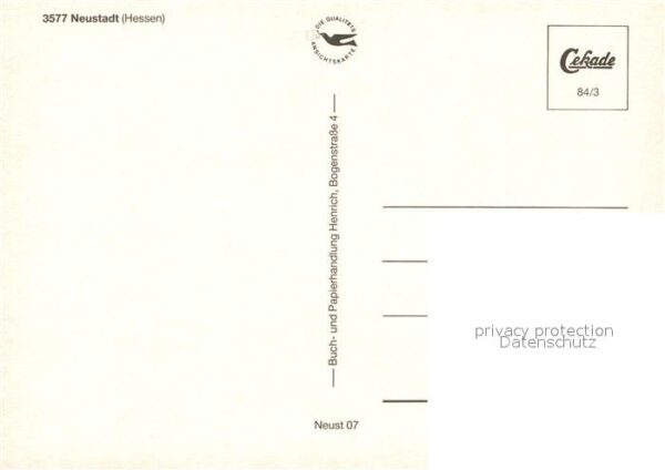 Neustadt Hessen Soldatenheim Haus der Begegnung Kirche – Bild 2
