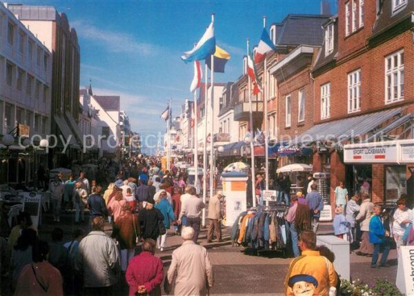 Westerland Sylt Einkaufszentrum Friedrichstrasse Fussgä