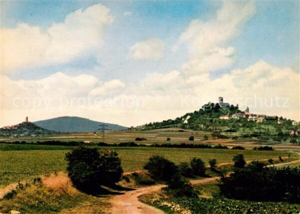 Gleiberg Panorama mit Vetzberg und Dünsberg