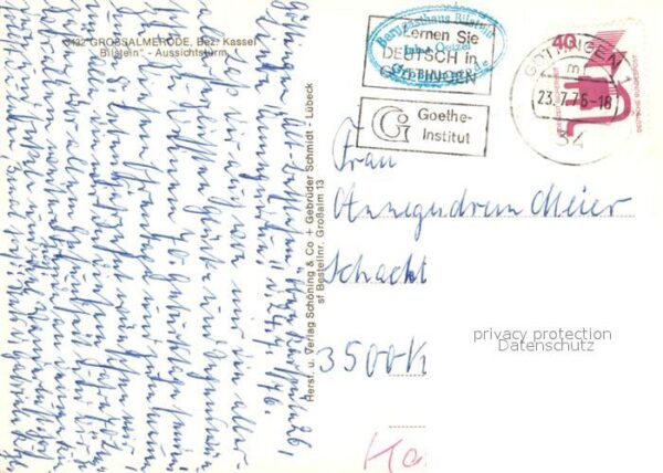 Grossalmerode Bilstein Aussichtsturm – Bild 2