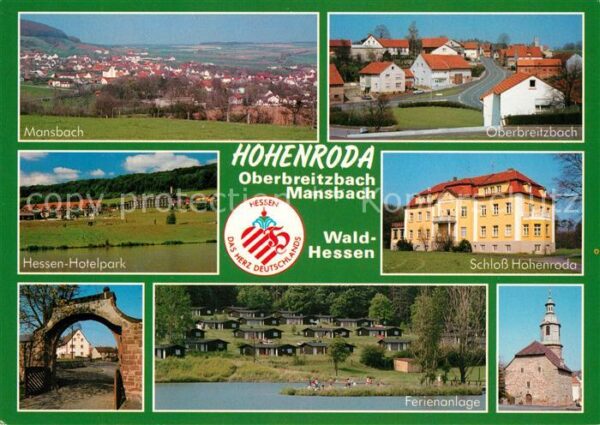 Hohenroda Hessen Panorama Mansbach Hessen Hotelpark Ober