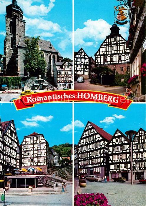 Homberg Efze Kirche Altstadt Historische Fachwerkhäu