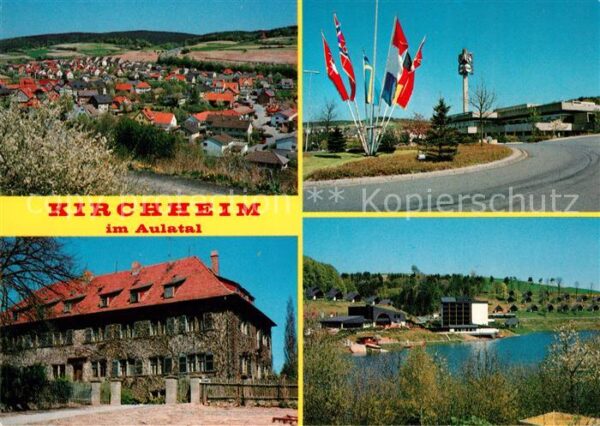 Kirchheim Hessen Stadtpanorama Freizeitanlage Tagungshot