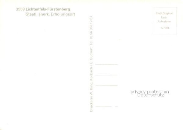 Fuerstenberg Waldeck Panorama Erholungsort – Bild 2
