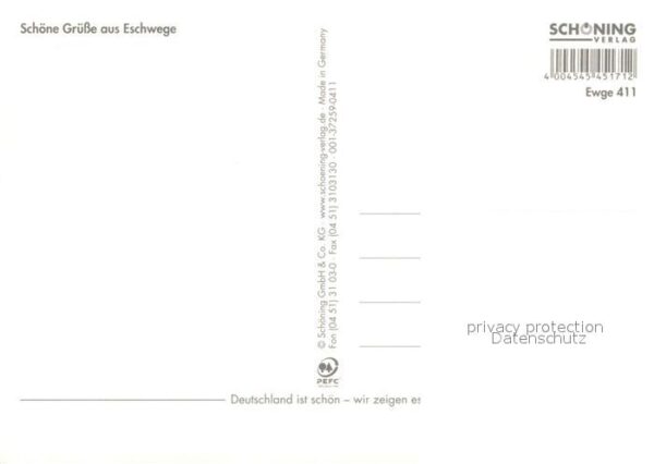 Eschwege Schloss Fachwerhaus Kirche Werra Brücke – Bild 2