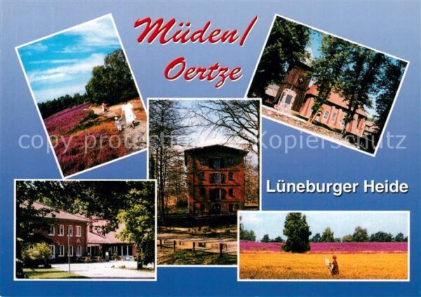 Mueden Oertze Landschaftspanorama Lüneburger Heide Ho