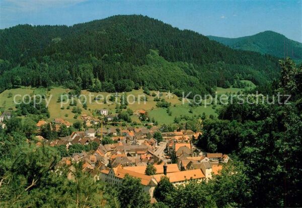 Wolfach Panorama mit Kloster