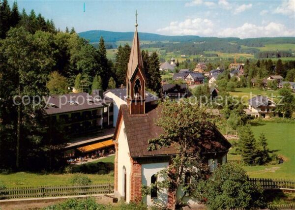 Hinterzarten Kapelle Luftkurort Wintersportplatz im