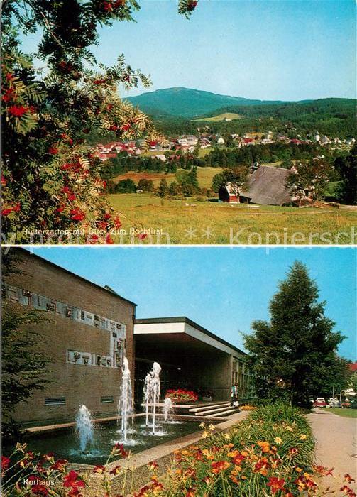 Hinterzarten Kurhaus Panorama mit Blick zum Hochfirs