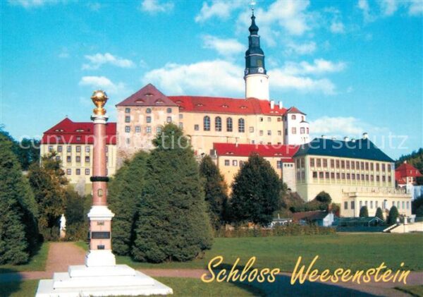 Weesenstein Schloss Denkmal Park