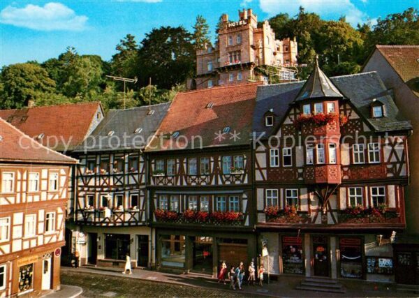 Miltenberg Main Marktplatz Altstadt Fachwerkhäuser Hote