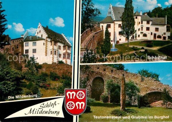 Miltenberg Main Mildenburg Schlosshof Schloss Teutonens