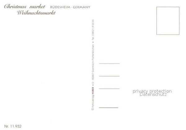 Ruedesheim Rhein Weihnachtsmarkt Winzerkeller – Bild 2