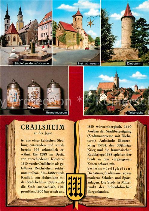 Crailsheim Städtefreundschaftsbrunnen Heimatmuseum