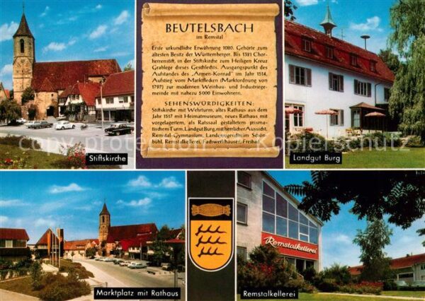 Beutelsbach Weinstadt Weinstadt im Remstal Stiftskirche Landg
