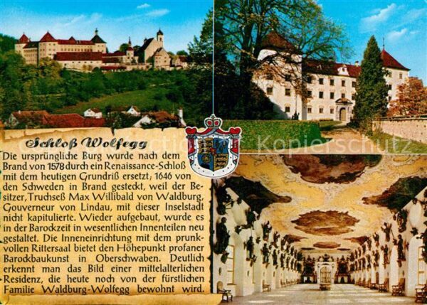Wolfegg Schloss Oberschwäbische Barockstrasse C