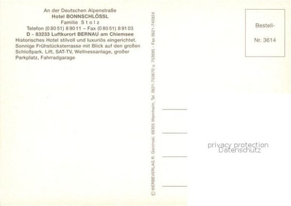 Bernau Chiemsee Hotel Bonnschlössl Historisches Hotel – Bild 2