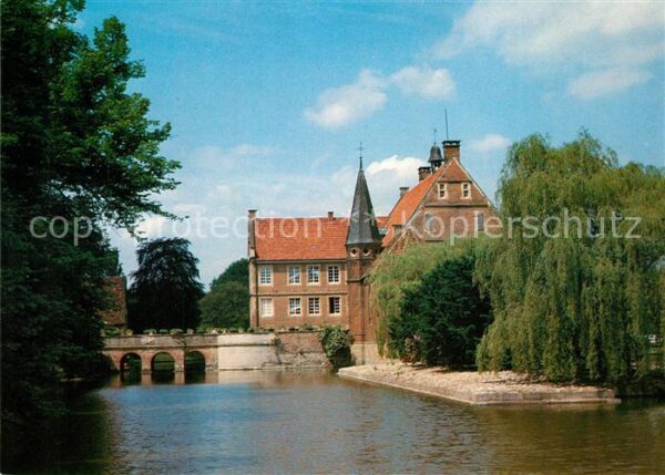 Muenster Westfalen Burg Hülshoff Wasserschloss Geburtshaus