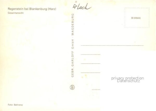 Blankenburg Harz Burg Regenstein Ruine – Bild 2