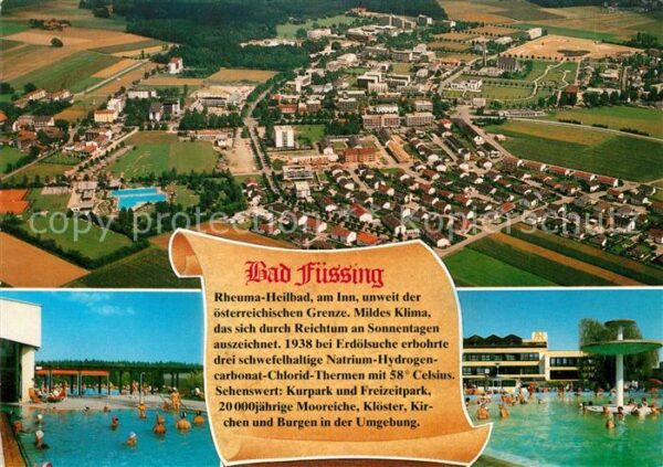 Bad Fuessing Thermalbad Fliegeraufnahme