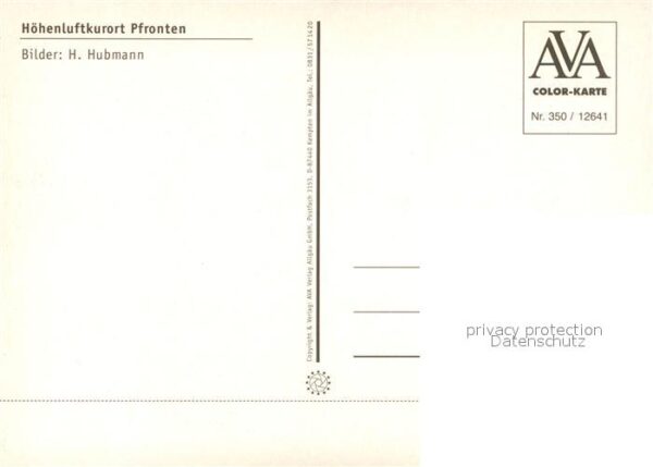 Pfronten Panorama Höhenluftkurort Allgäuer Alpen – Bild 2