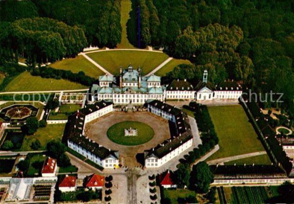 Fredensborg Slot Schloss Fliegeraufnahme