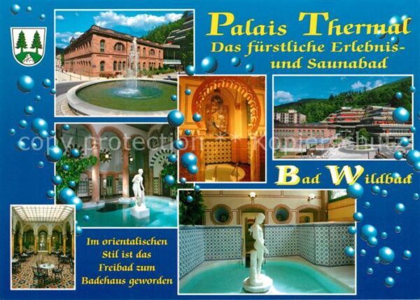 Bad Wildbad Palais Thermal Erlebnisbad Saunabad Kur
