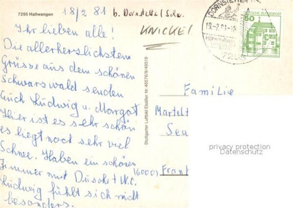 Hallwangen Fliegeraufnahme – Bild 2