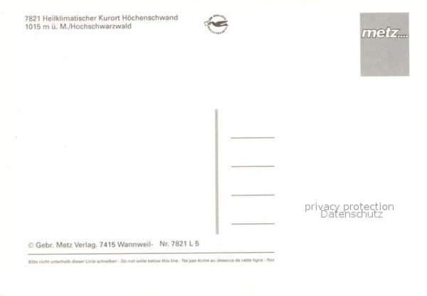 Hoechenschwand Ortsmotiv mit Kirche Kurort im Hochschw – Bild 2