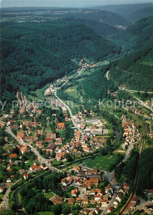 Hirsau Nördlicher Schwarzwald Fliegeraufnahme