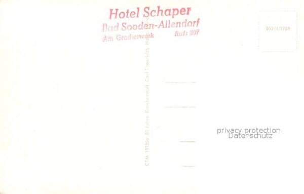 Bad Sooden-Allendorf Marktplatz Brunnen Fischerstad – Bild 2
