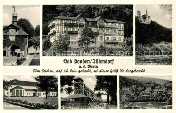 Bad Sooden-Allendorf Altes Tor Schloss Rothestein Gradierwer