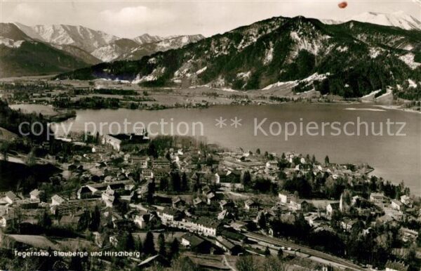 Tegernsee Blauberge Hirschberg