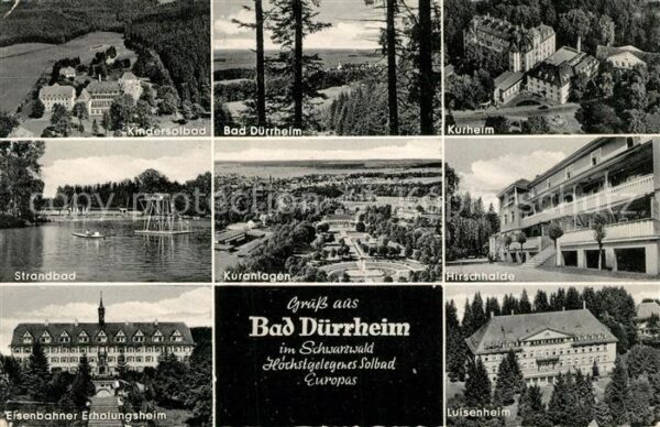 Bad Duerrheim Luisenheim Eisenbahner Erholungsheim Hi