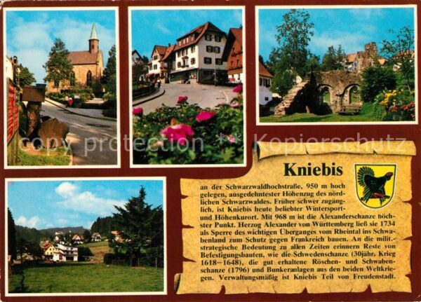 Kniebis Freudenstadt Burgruine Kirche