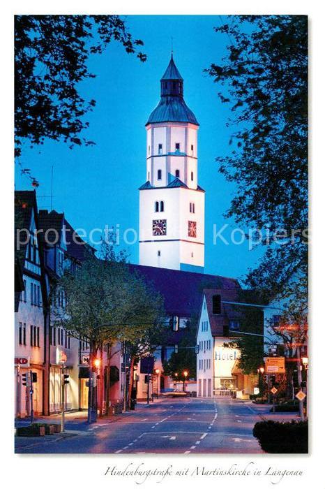 Langenau Wuerttemberg Evangelische Martinskirche