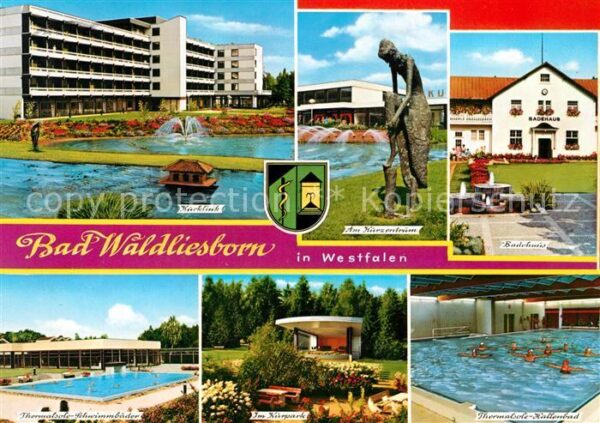 Bad Waldliesborn Kurklinik Badehaus Kurpark