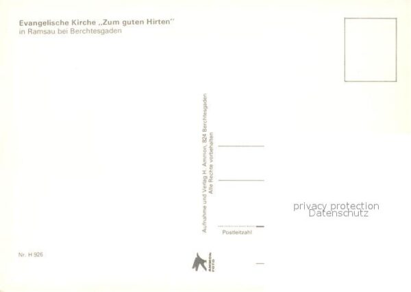 Ramsau Berchtesgaden Evangelische Kirche Zum guten Hirten – Bild 2